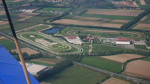 Pferderennbahn bei Avenches.
