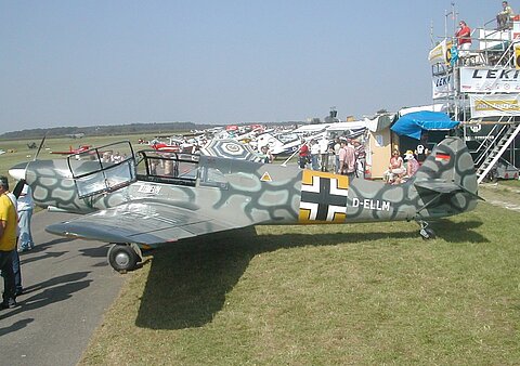 Hunterte von Flugzeugen gab es zu bestaunen.