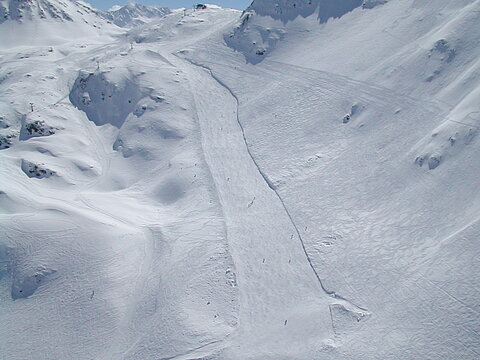 Herrliche Bergwelt in Oestereich.