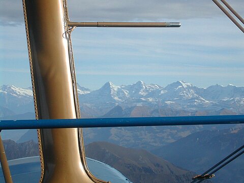 Eiger, Mönch und Jungfrau.