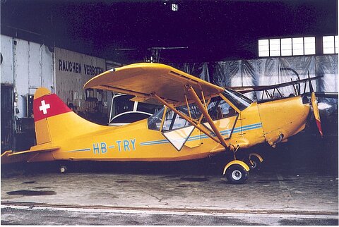 Eine farbige Aufnahme vom L-5 in Bern.