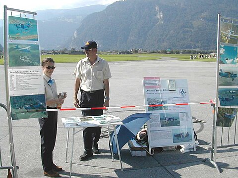 Der AVS-Stand in Interlaken.