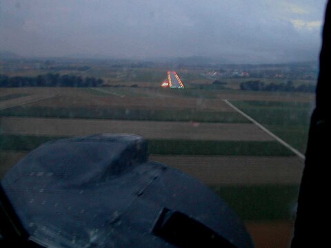 Anflug auf Grenchen.