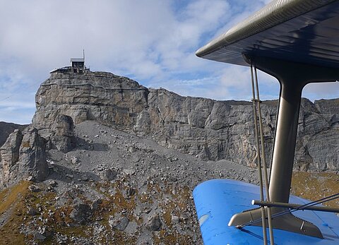 Mittelstation Schilthorn.