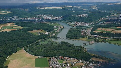 Klingnauer-Stausee bei Koblenz.