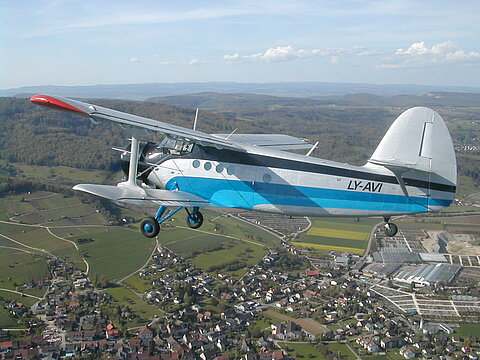 Formationsflug.