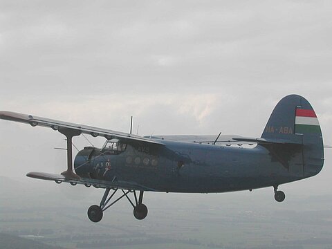 Ein mächtiger Doppeldecker diese Antonov.