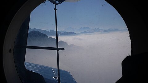 Blick in Richtung Mont Mlanc.