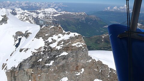 Jungfraujoch auf    Meter über Meer.