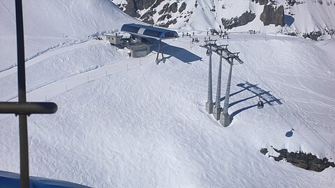 Bergstation unterhalb vom Hockenhorn im Lötschental.