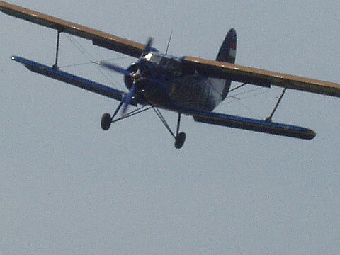 Im Anflug auf Untzensdorf.
