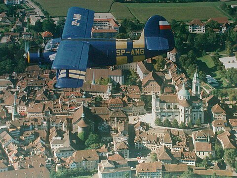 Zurück über Solothurn.