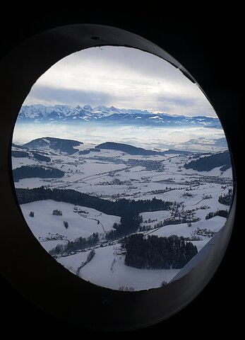 Schalenberg mit Blick in Richtung Gantristgebiet.