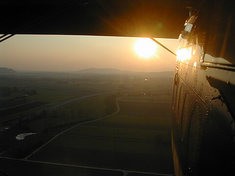 Abendsonne.