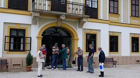 Am ersten Tag Besuch des ehemaligen Schlosses in Vasszécsény.