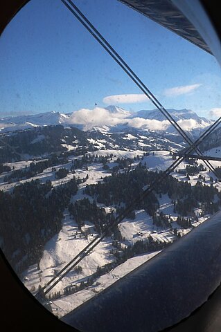 Blick Richtung Wildstrubel, Lenk.