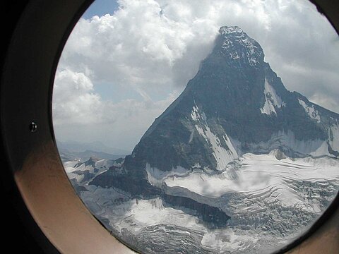 Vereinsflug zum Matterhorn.