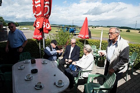 Bereit für den ersten Flug.
