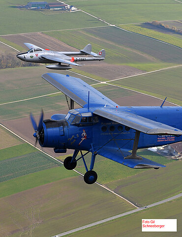 Aus der Sicht der Cessna.