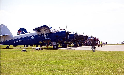 Die Flightline der Anna's.