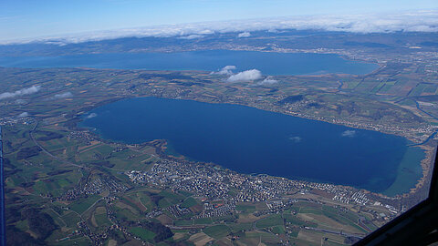 Murten- und Neuenburgersee.