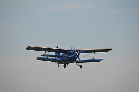 Im Anflug auf Grenchen.