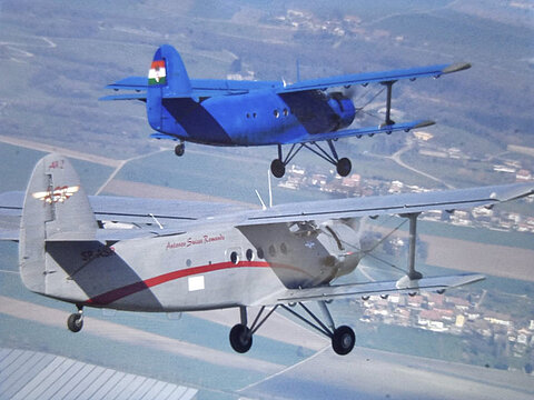 Aus der Sicht der Cessna.