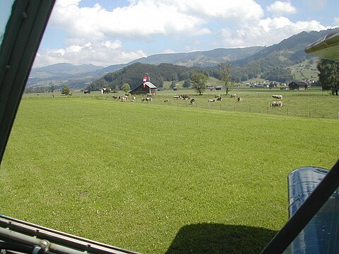 Idyllische Landschaft.
