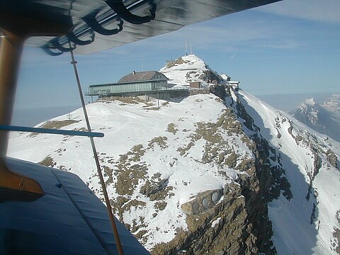 Bergrestaurant auf dem Niesen.