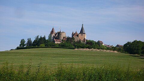 Am nächsten Tag besuch des Schlosses von Chateaueuf.