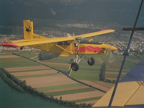 So sehen des die Passagiere der Antonov.