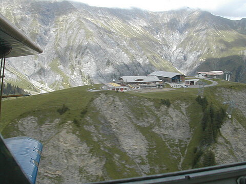 Bergstation inder Gegend von Adlboden.