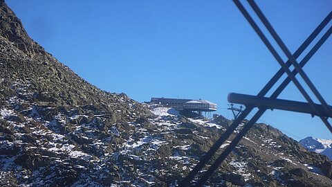 Bergstation kurz vor dem Eggishorn.