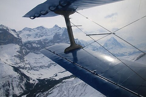 Wetterhorn und Eigernordwand.