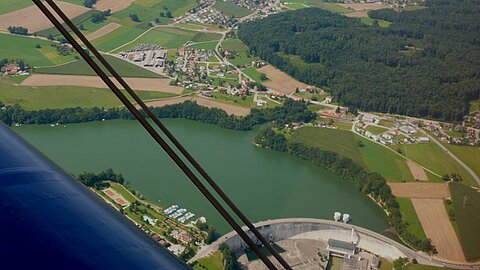 Staumauer vom Schifenensee.