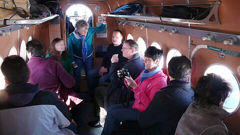 Unsere Passagiere sind einfach beeindruckt und begeistert von diesem Flug!