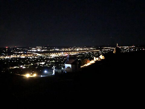 Nachstimmung in Budaörs.