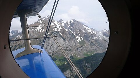 Vorbei am Säntis.