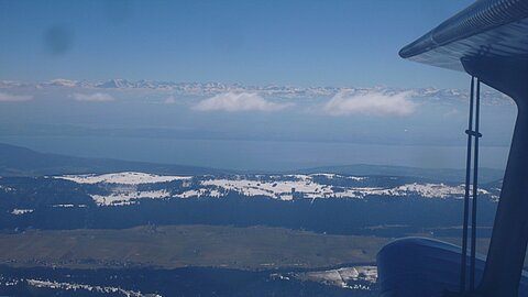 Blick in Richtung Berneralpen.