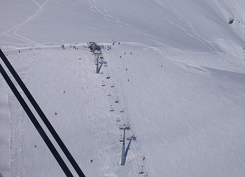 Skigebiet Grindelwald First.