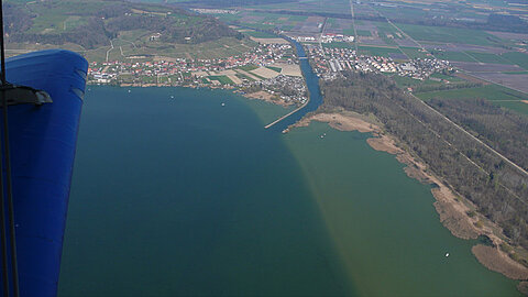 Verbindungskanal zum Neuenburgersee.