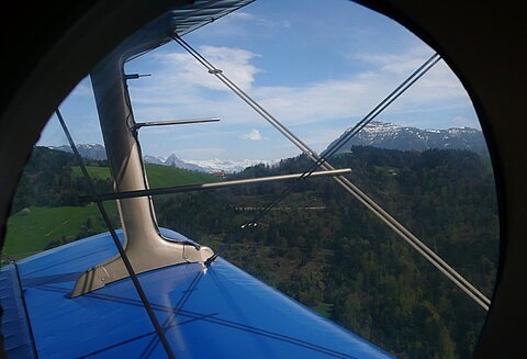 Die Rigi kommt ins Blickfeld.