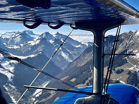 Blick in Richtung Charmay.