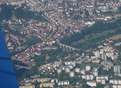 Stadt Fribourg.