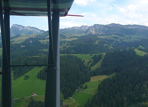 Die sieben Hengsten oberhalb dem Thunersee.