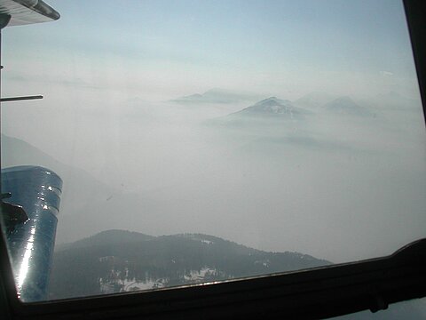 Blick in Richtung Mailand.