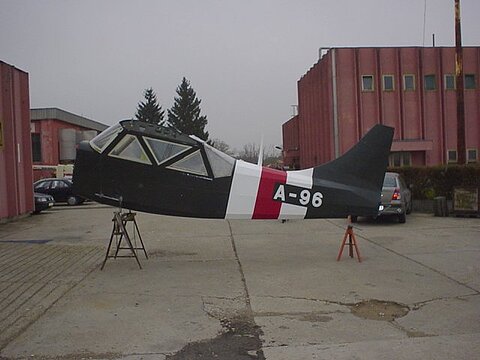 Der Rumpf mit der Militärbezeichnung A-96, Dezember 2005.