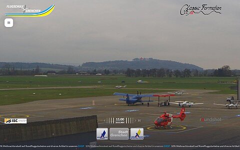 Grenchen 10.30 Uhr. Die An-2 wird aufgetankt.