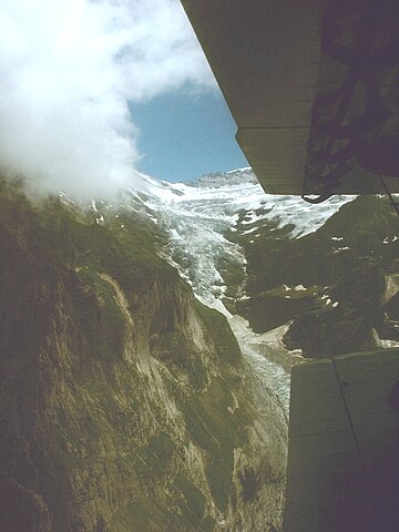Unterhalb vom Jungfraujoch.