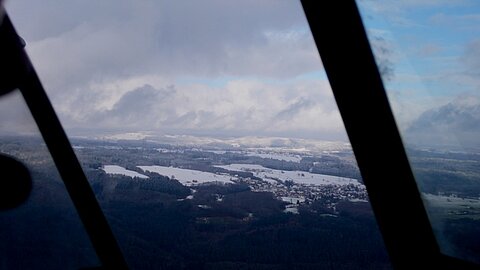 Schöne Winterlandschaft.